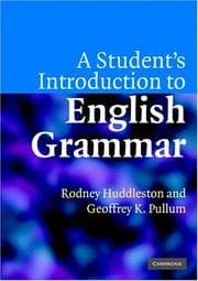Tapa de A Student's Introduction to English Grammar