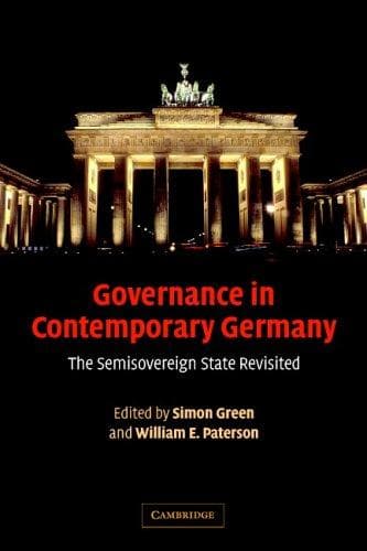 Tapa de Governance in contemporary Germany