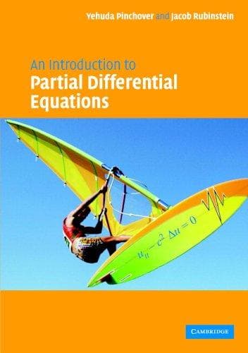 Tapa de An Introduction to Partial Differential Equations