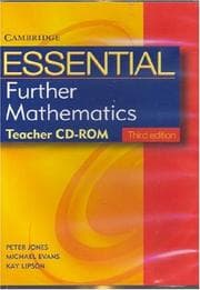 Tapa de Essential Further Mathematics Third Edition Teacher CD-ROM