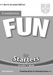 Tapa de Fun for Starters Teacher's Book