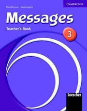 Tapa de Messages 3 Teacher's Book 3 Italian Version