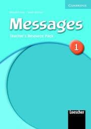 Tapa de Messages 1 Teacher's Resource Pack Italian Version