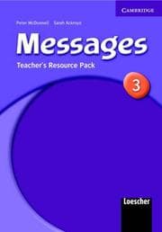 Tapa de Messages 3 Teacher's Resource Pack Italian Version