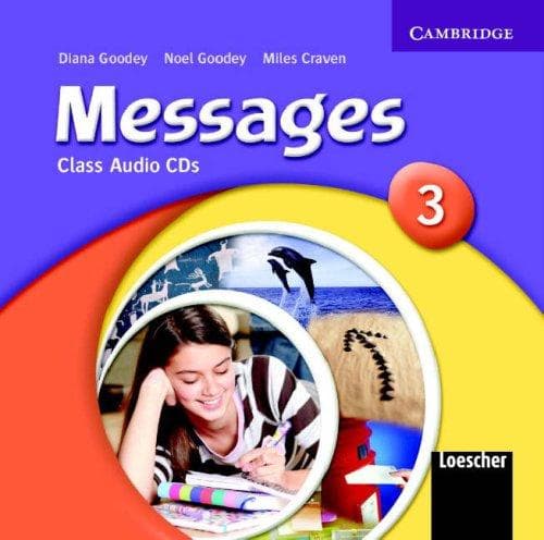 Tapa de Messages 3 Class CDs Italian Version (Messages)