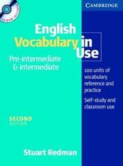 Tapa de English vocabulary in use