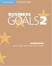 Tapa de Business Goals 2 Workbook with Audio CD (Cambridge Professional English)