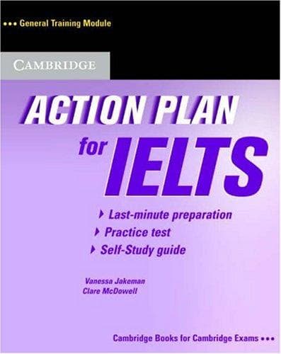 Tapa de Action Plan for IELTS Self-study Pack General Training Module (Face2face S)