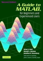 Tapa de A guide to MATLAB