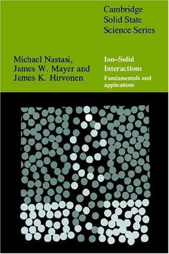Tapa de Ion-Solid Interactions