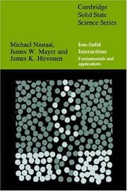 Tapa de Ion-Solid Interactions