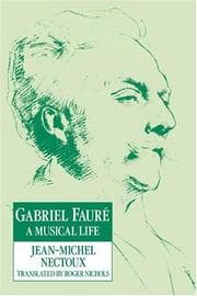 Tapa de Gabriel Fauré