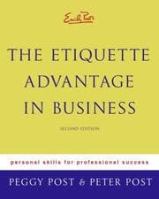 Tapa de Emily Post's The etiquette advantage in business