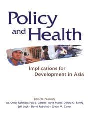 Tapa de Policy and Health