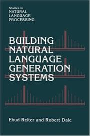 Tapa de Building natural language generation systems