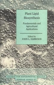 Tapa de Plant Lipid Biosynthesis