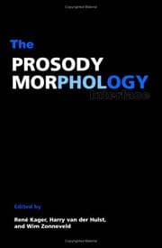 Tapa de The prosody-morphology interface