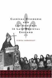 Tapa de Clerical discourse and lay audience in late medieval England
