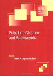 Tapa de Suicide in children and adolescents