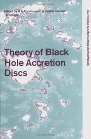 Tapa de Theory of black hole accretion disks