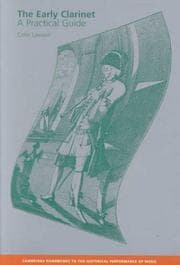 Tapa de The early clarinet