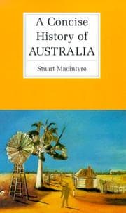 Tapa de A concise history of Australia