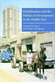 Tapa de Globalization and the Politics of Development in the Middle East
