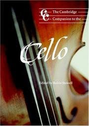 Tapa de The Cambridge companion to the cello