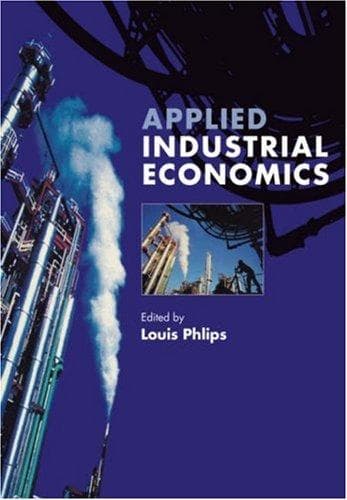 Tapa de Applied industrial economics