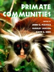 Tapa de Primate Communities