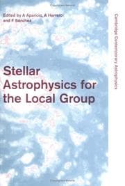 Tapa de Stellar astrophysics for the local group