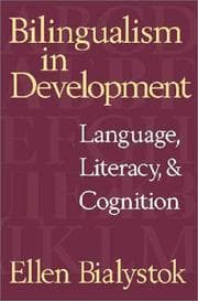Tapa de Bilingualism in development