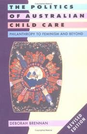 Tapa de The politics of Australian child care