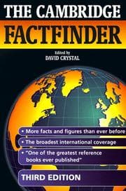 Tapa de The Cambridge factfinder