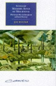 Tapa de Sites of Memory, Sites of Mourning