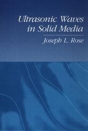 Tapa de Ultrasonic waves in solid media