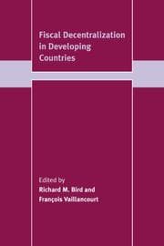 Tapa de Fiscal decentralization in developing countries