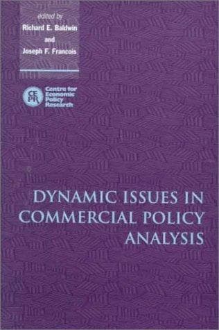 Tapa de Dynamic issues in applied commercial policy analysis
