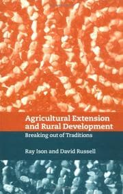 Tapa de Agricultural extension and rural development