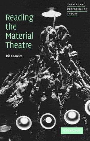 Tapa de Reading the material theatre