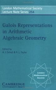 Tapa de Galois representations in arithmetic algebraic geometry
