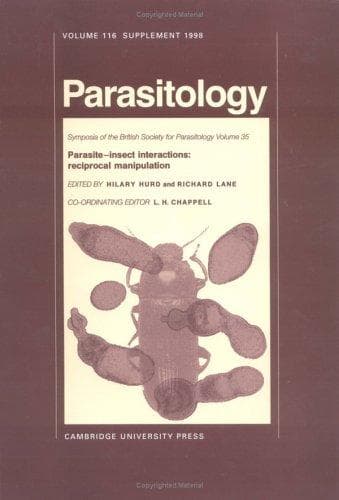 Tapa de Parasite-Insect Interactions