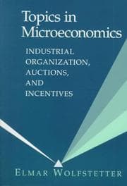 Tapa de Topics in Microeconomics