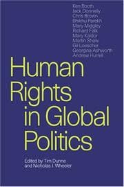 Tapa de Human rights in global politics