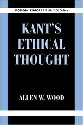 Tapa de Kant's ethical thought