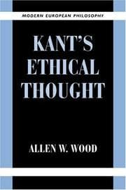 Tapa de Kant's ethical thought