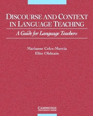 Tapa de Discourse and context in language teaching