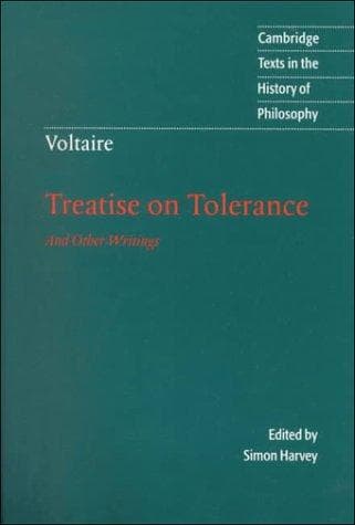 Tapa de Treatise on tolerance