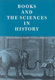 Tapa de Books and the sciences in history