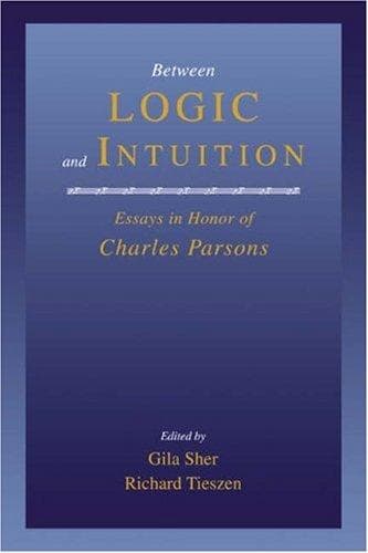 Tapa de Between logic and intuition